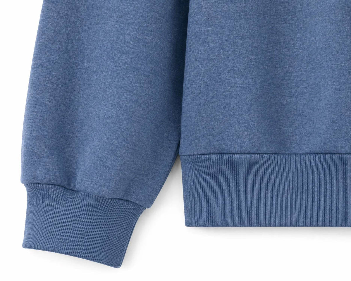 Zenana - Scuba Half Zip Pullover