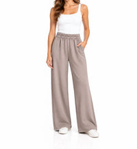 Zenana - Scuba Wide Leg Pants