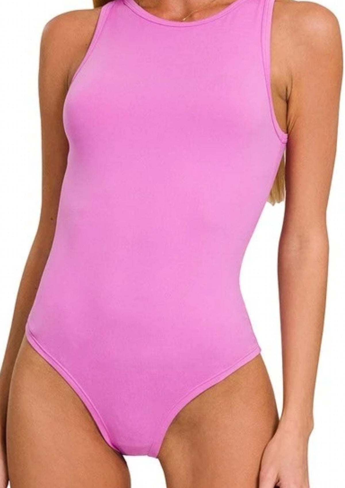 Zenana - Sleeveless Bodysuit