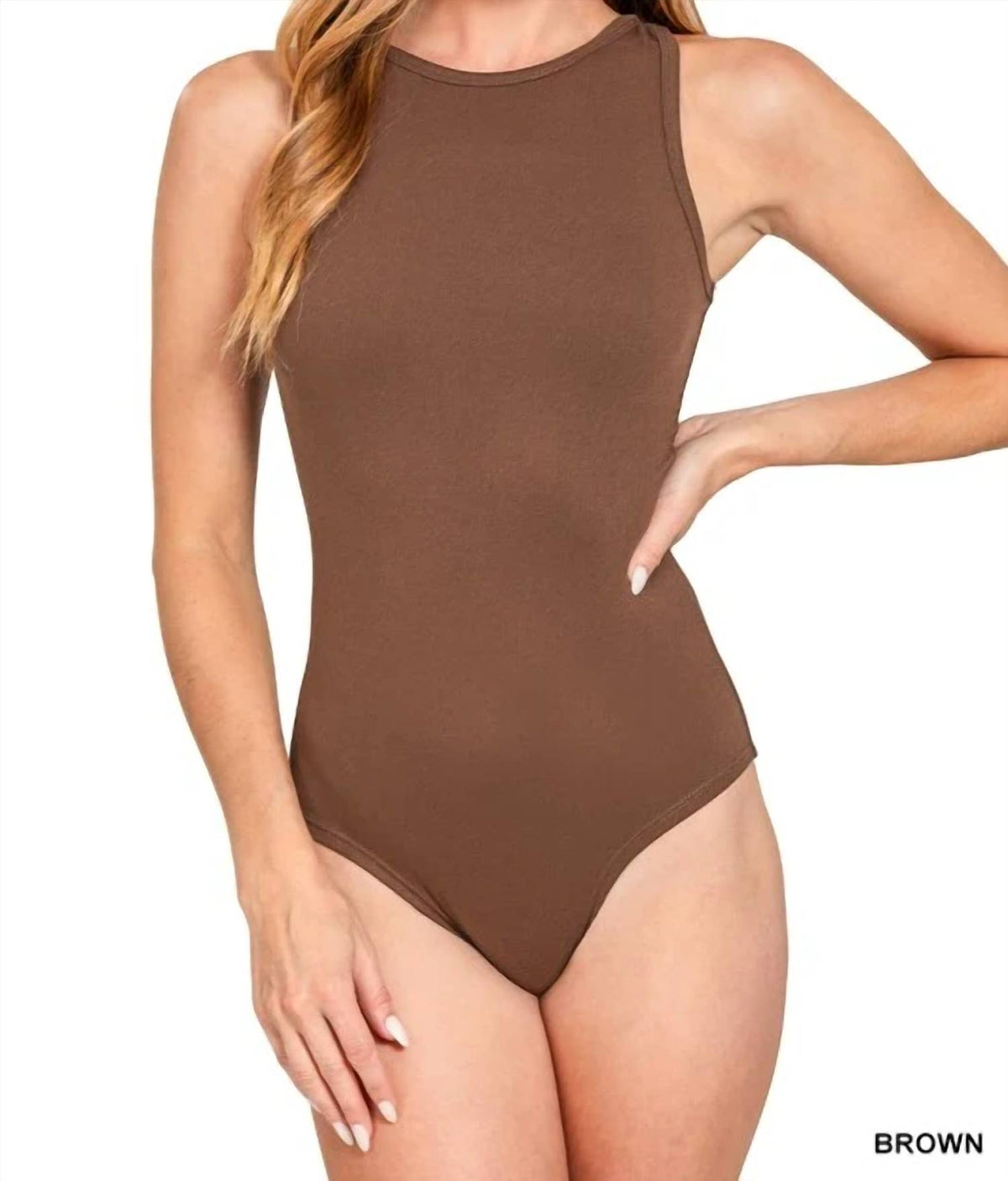 Zenana - Sleeveless Bodysuit