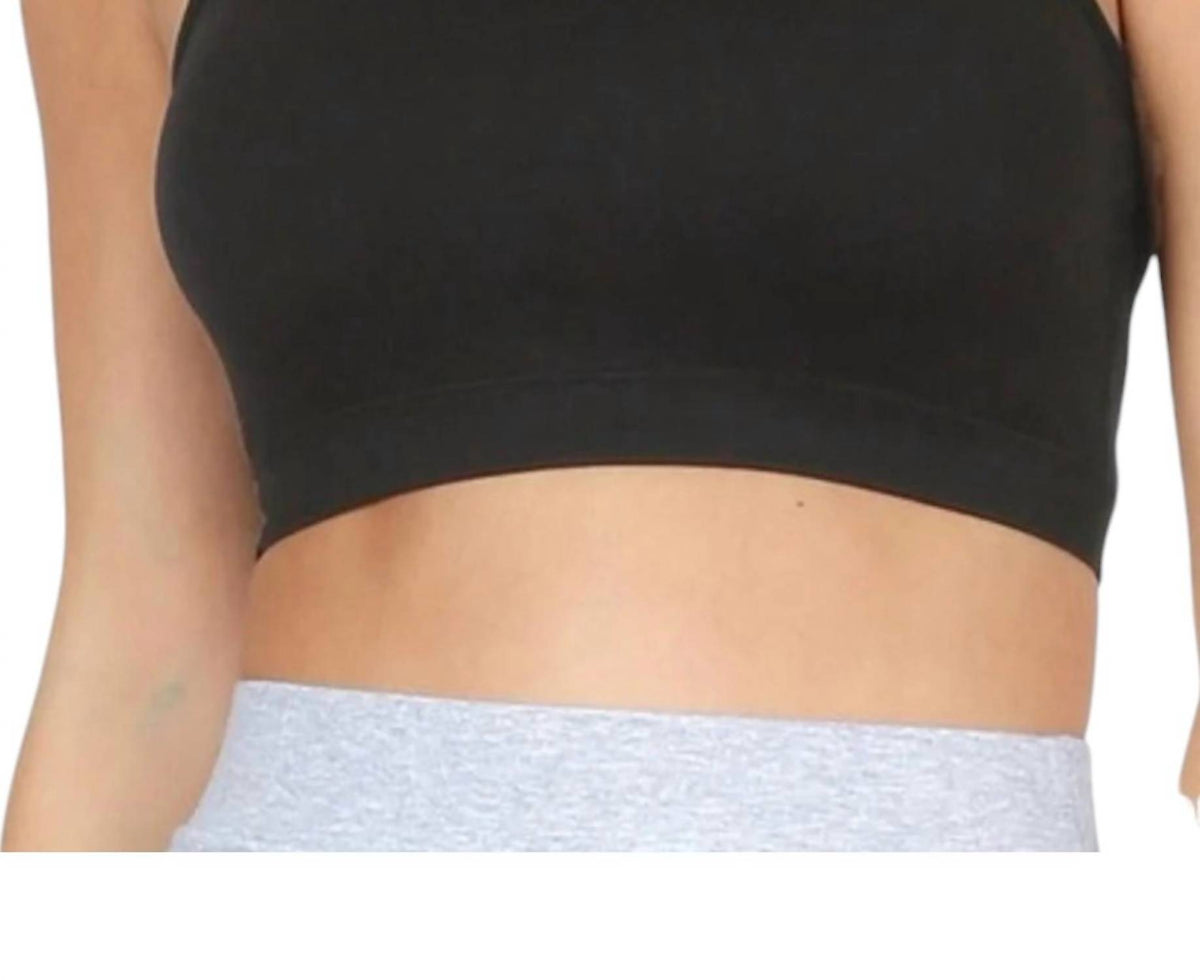 Zenana - Strappy Seamless Bralette