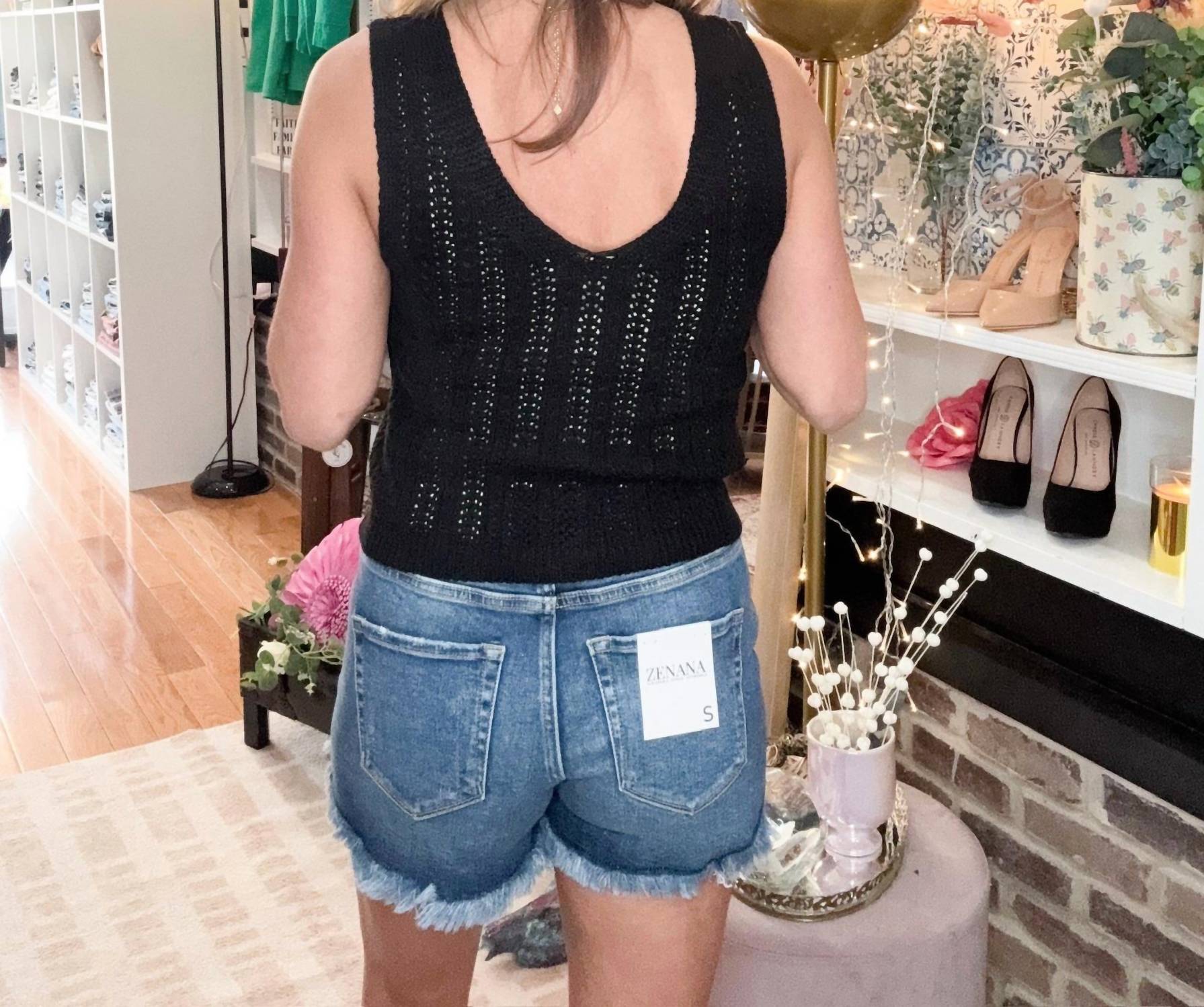 Zenana - Sweater Vest - black - clothing - jackets