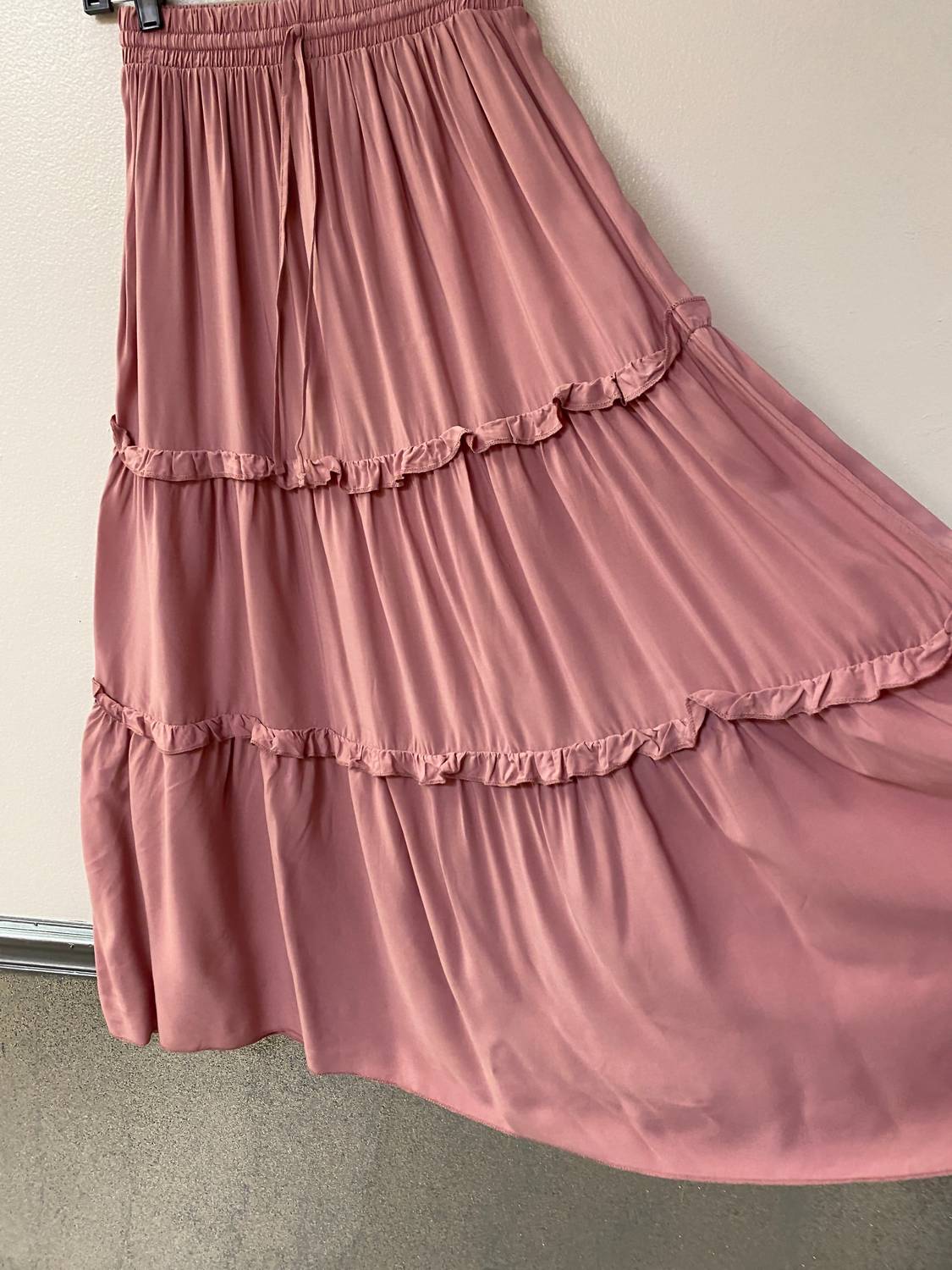 Zenana - Tiered Maxi Skirt