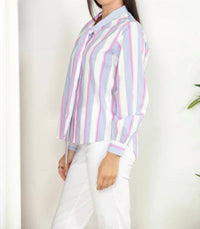 Zero Degrees Celsius - Bow Tie Blouse