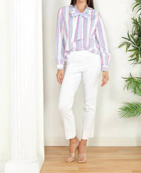 Zero Degrees Celsius - Bow Tie Blouse