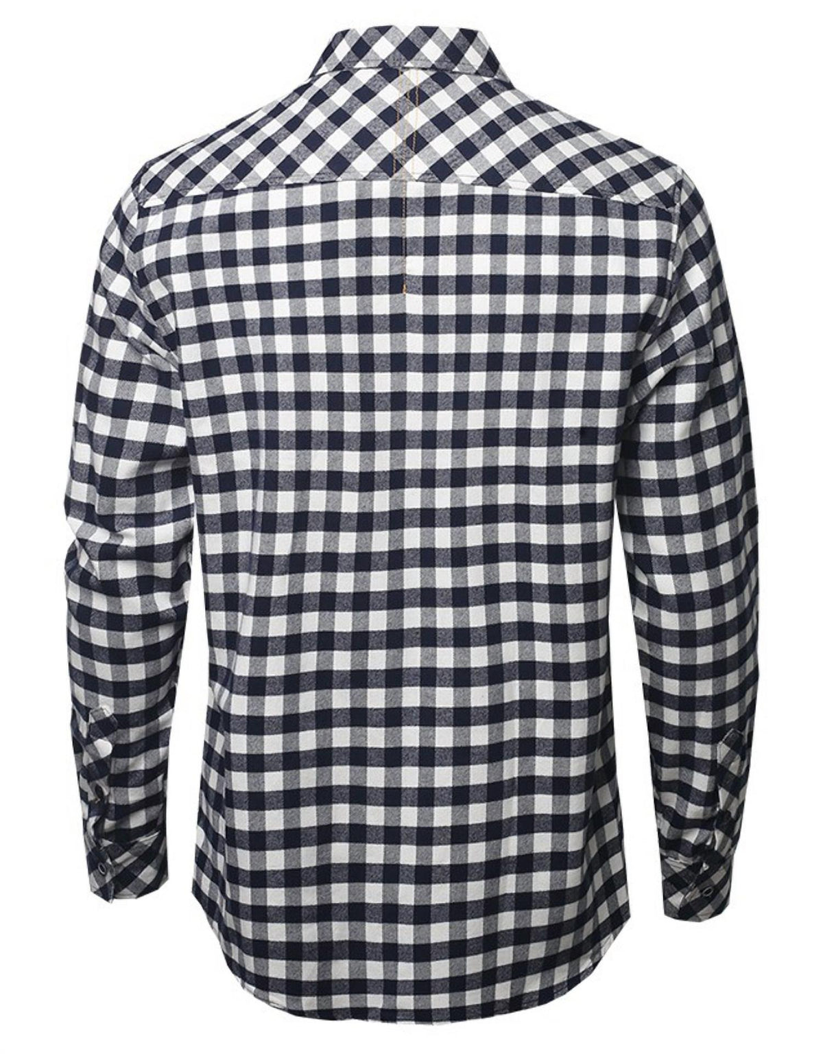 Zexi - Men's Printed Flannel Long Sleeve