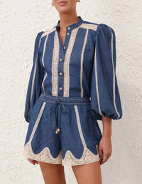 Zimmermann - Awaken Denim Short
