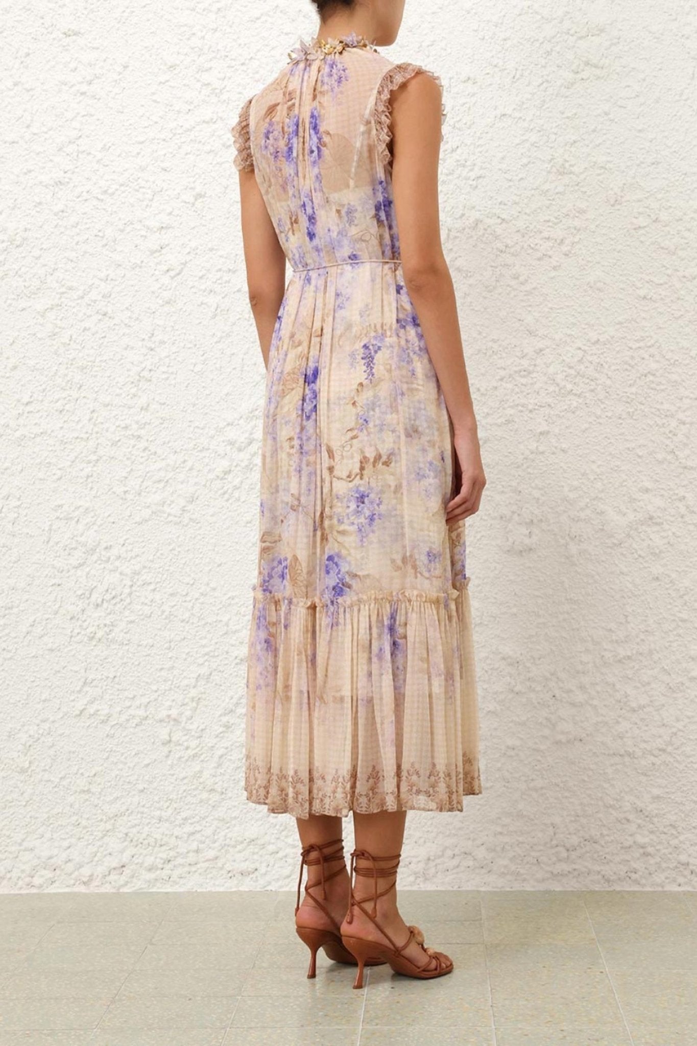Zimmermann - Dawning Flutter Dress - clothing - dresses - floral