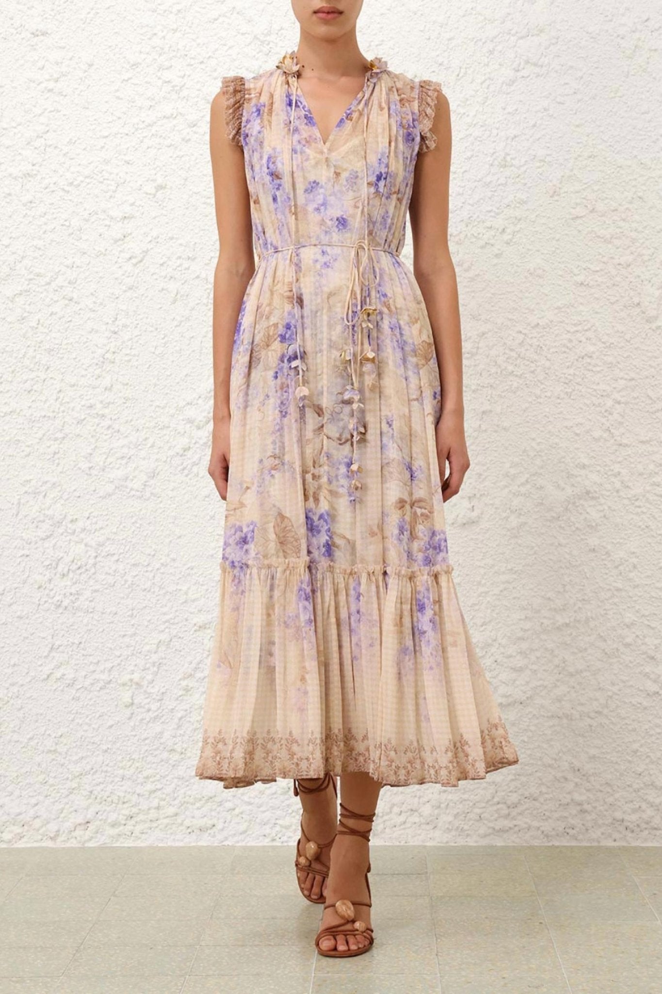 Zimmermann - Dawning Flutter Dress - clothing - dresses - floral
