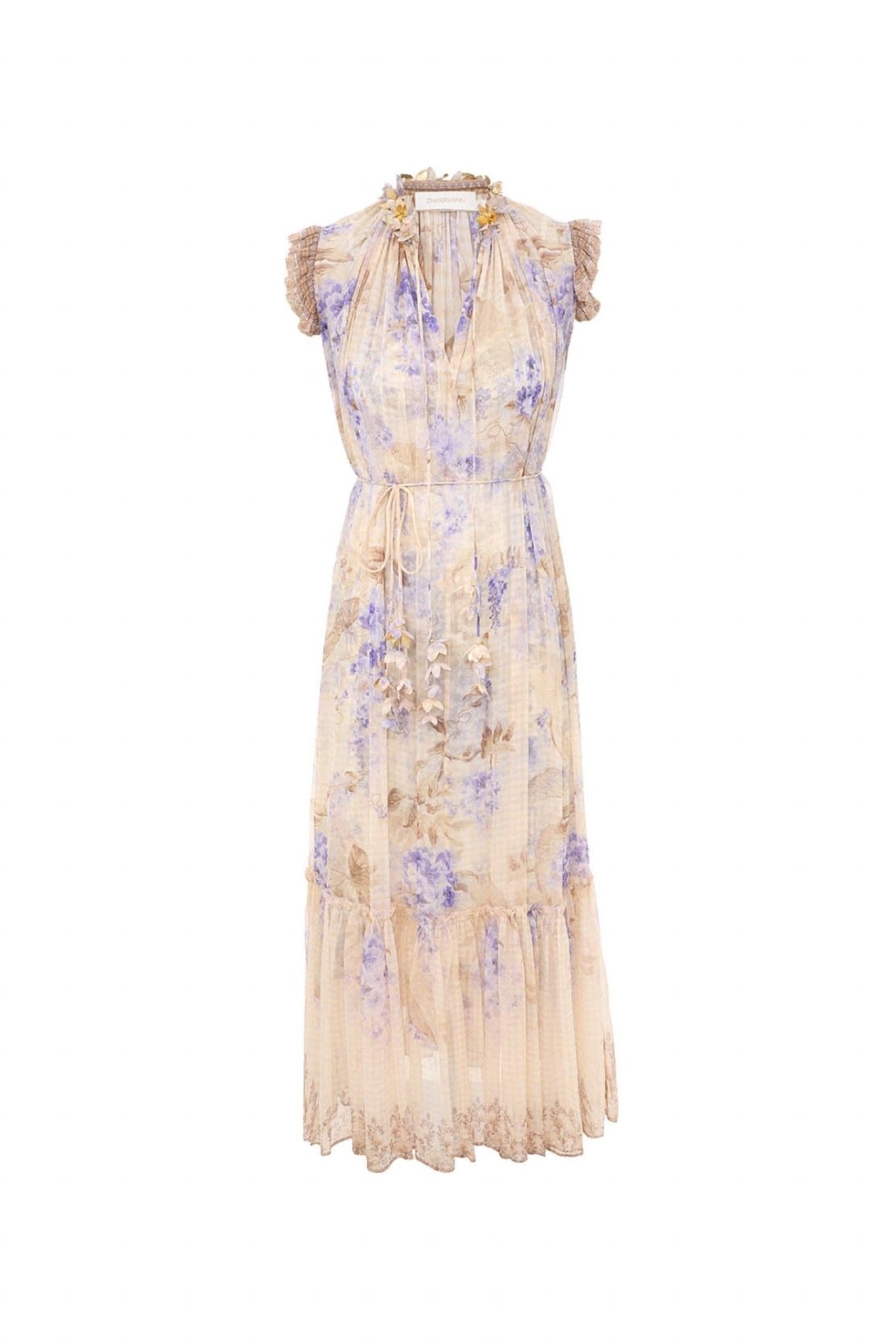 Zimmermann - Dawning Flutter Dress - clothing - dresses - floral