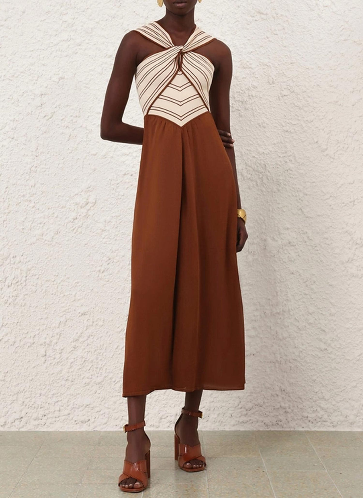 Zimmermann - Hypnotic Halter Dress