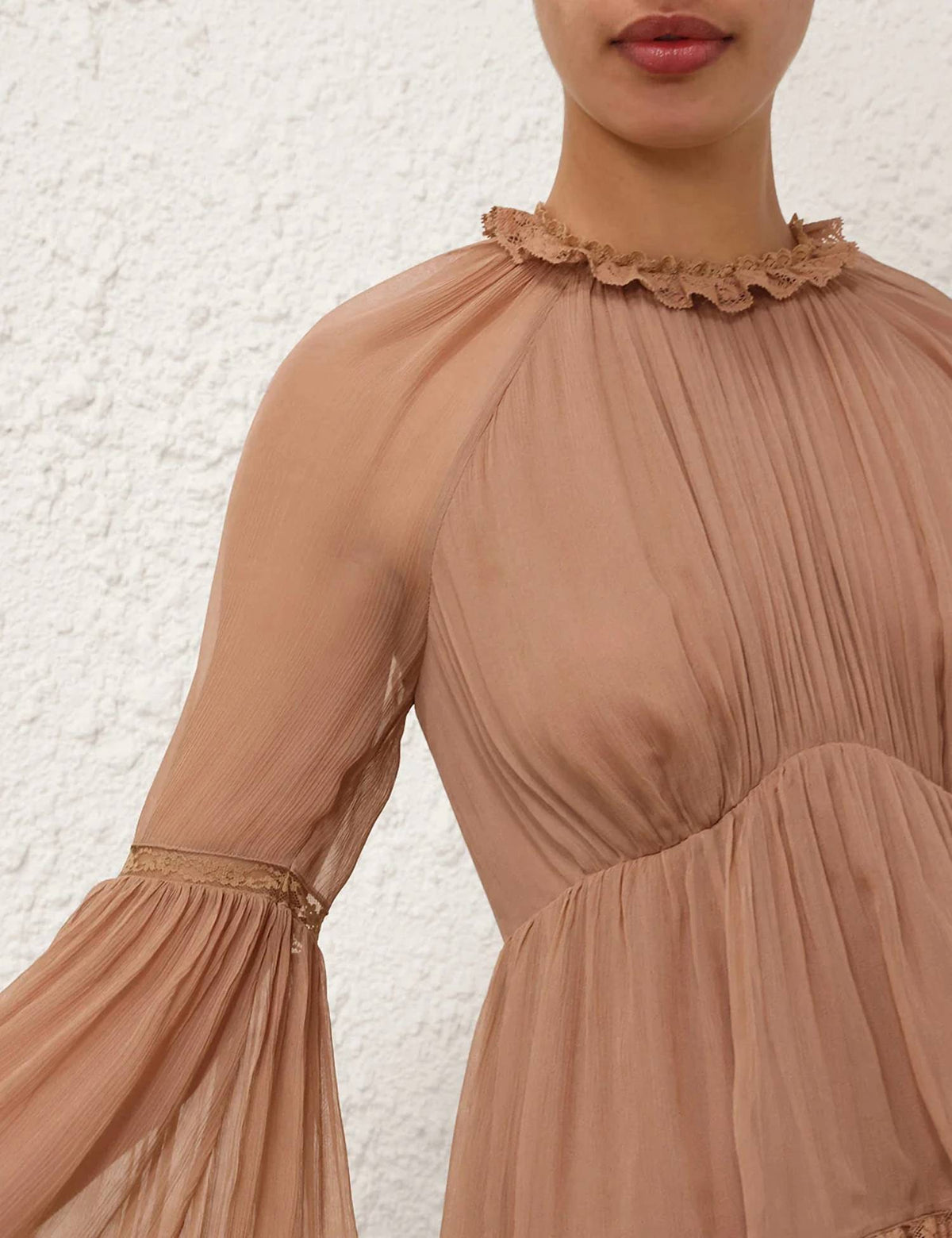 Zimmermann - Hypnotic Peplum Flutter Dress