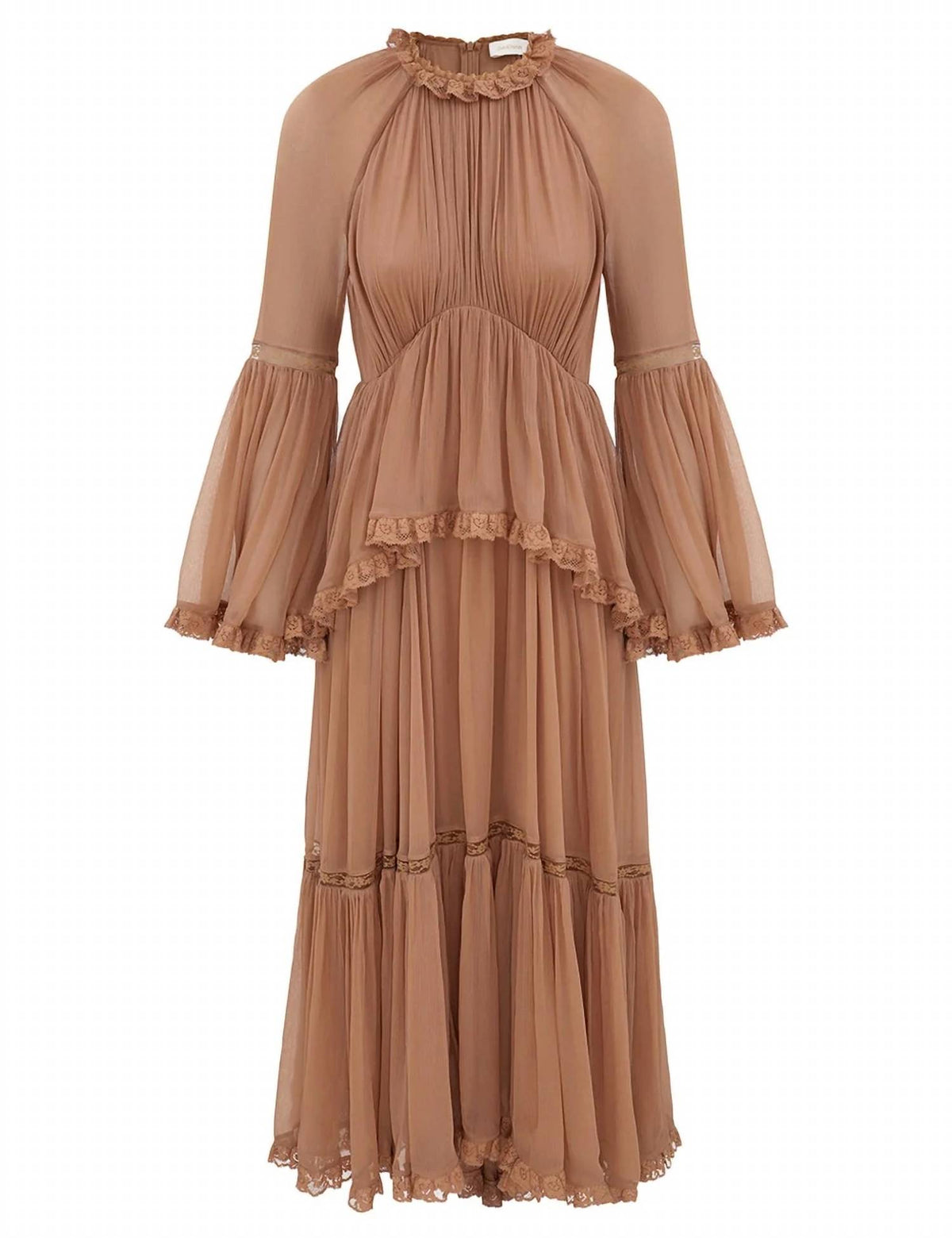 Zimmermann - Hypnotic Peplum Flutter Dress