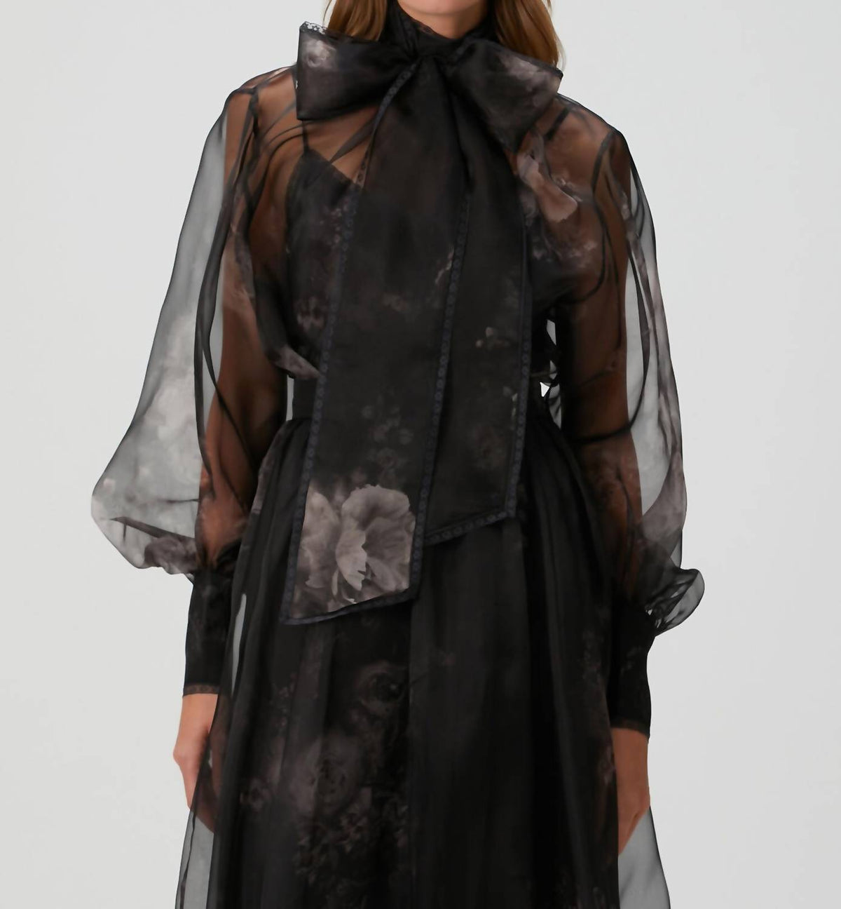 Zimmermann - Hypnotic Silk Organza Blouse