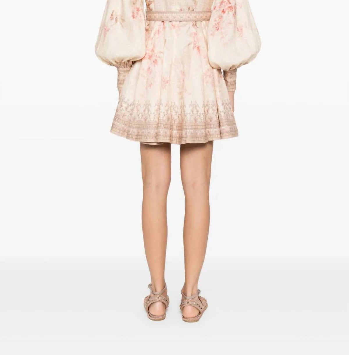 Zimmermann - Illuminate Buttoned Mini Dress