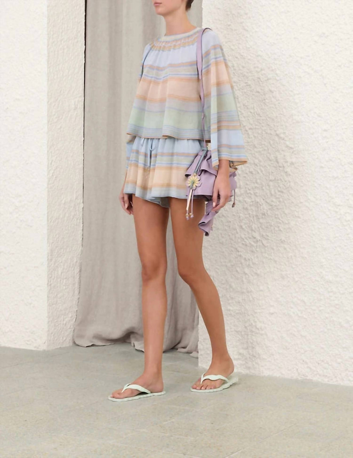 Zimmermann - Indra Stripe Short