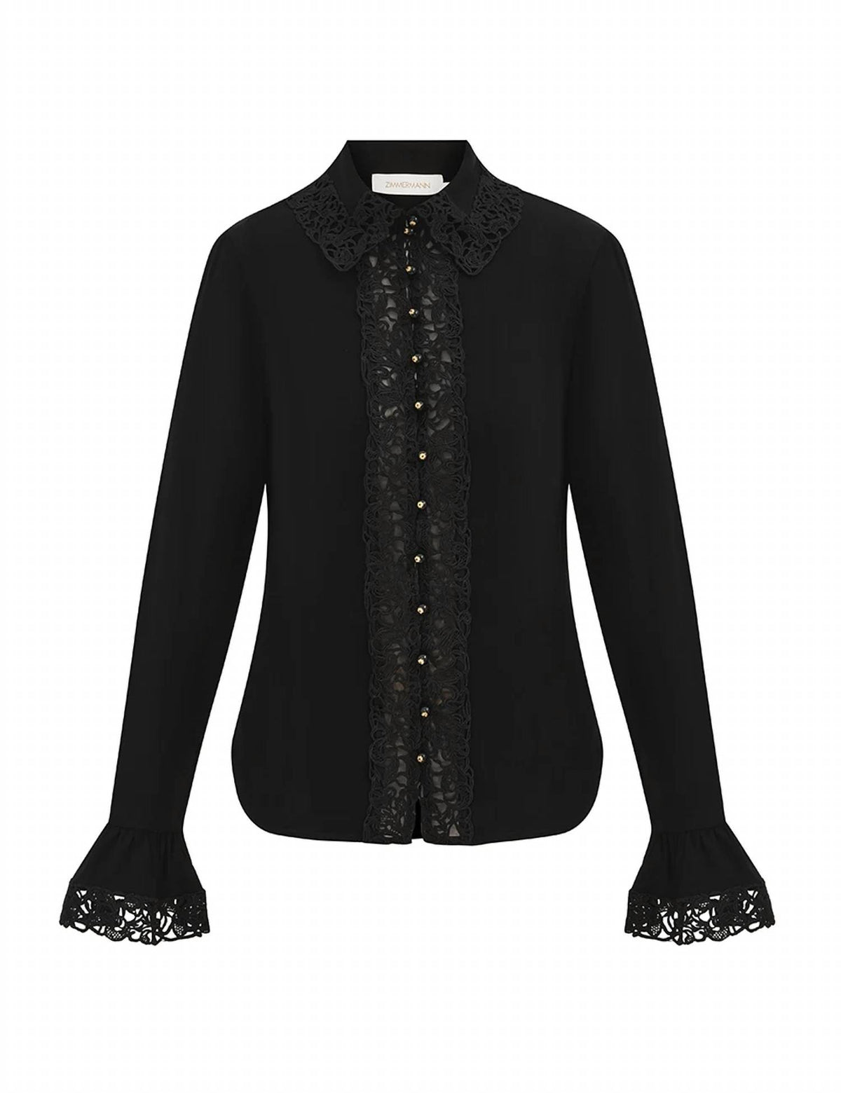 Zimmermann - Lace Trim Shirt