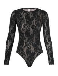 Zimmermann - Long Sleeve Lace Bodysuit