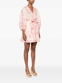 Zimmermann - Lucky Plunge Mini Dress - clothing - collection:vacationdresses(Auto) - dresses