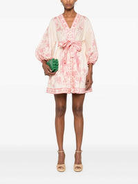 Zimmermann - Lucky Plunge Mini Dress - clothing - collection:vacationdresses(Auto) - dresses