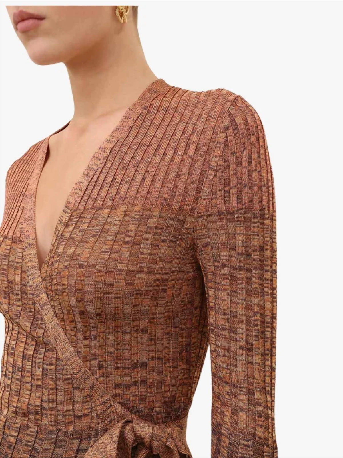 Zimmermann - Mouline Rib Wrap Top