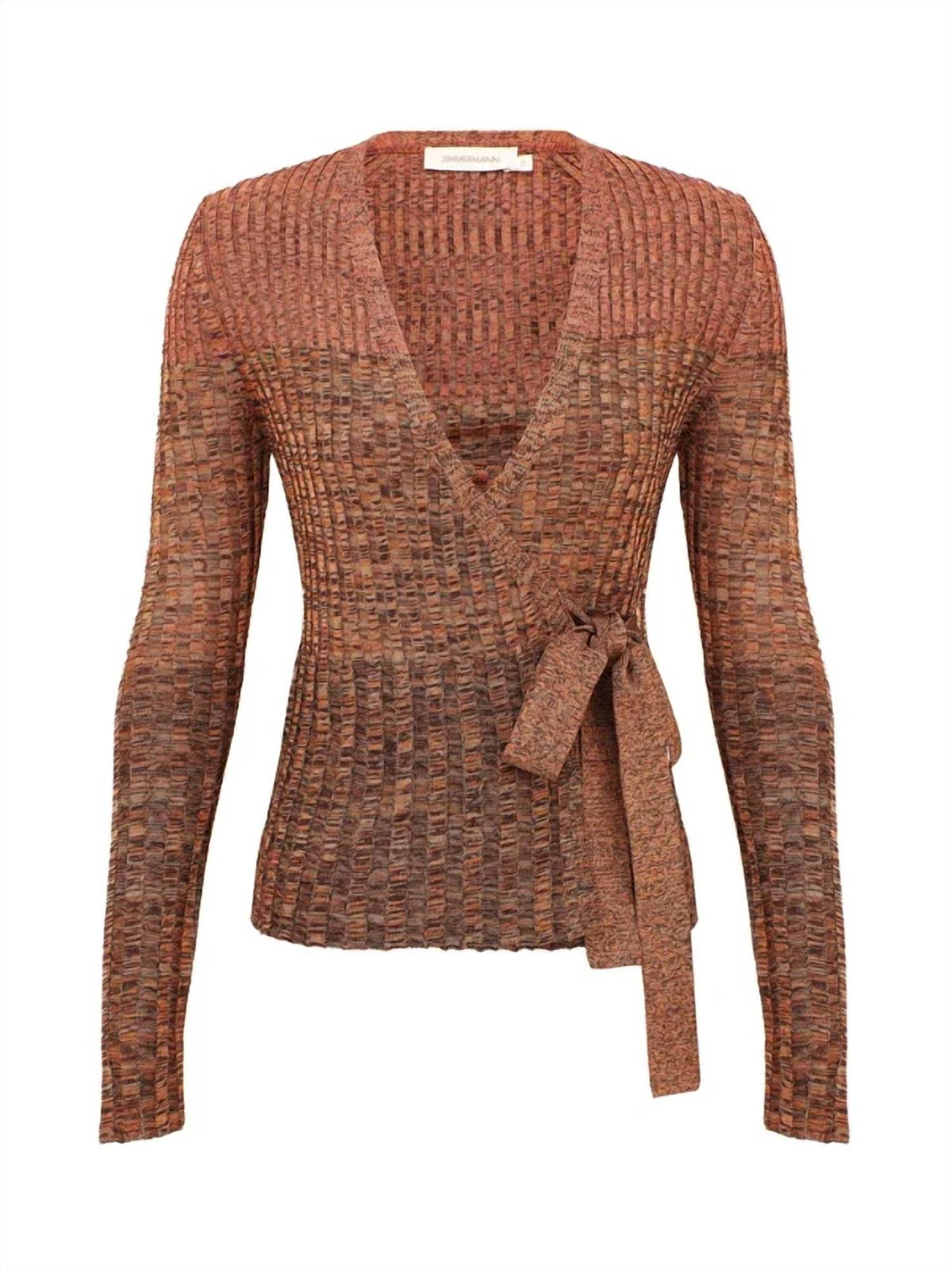 Zimmermann - Mouline Rib Wrap Top
