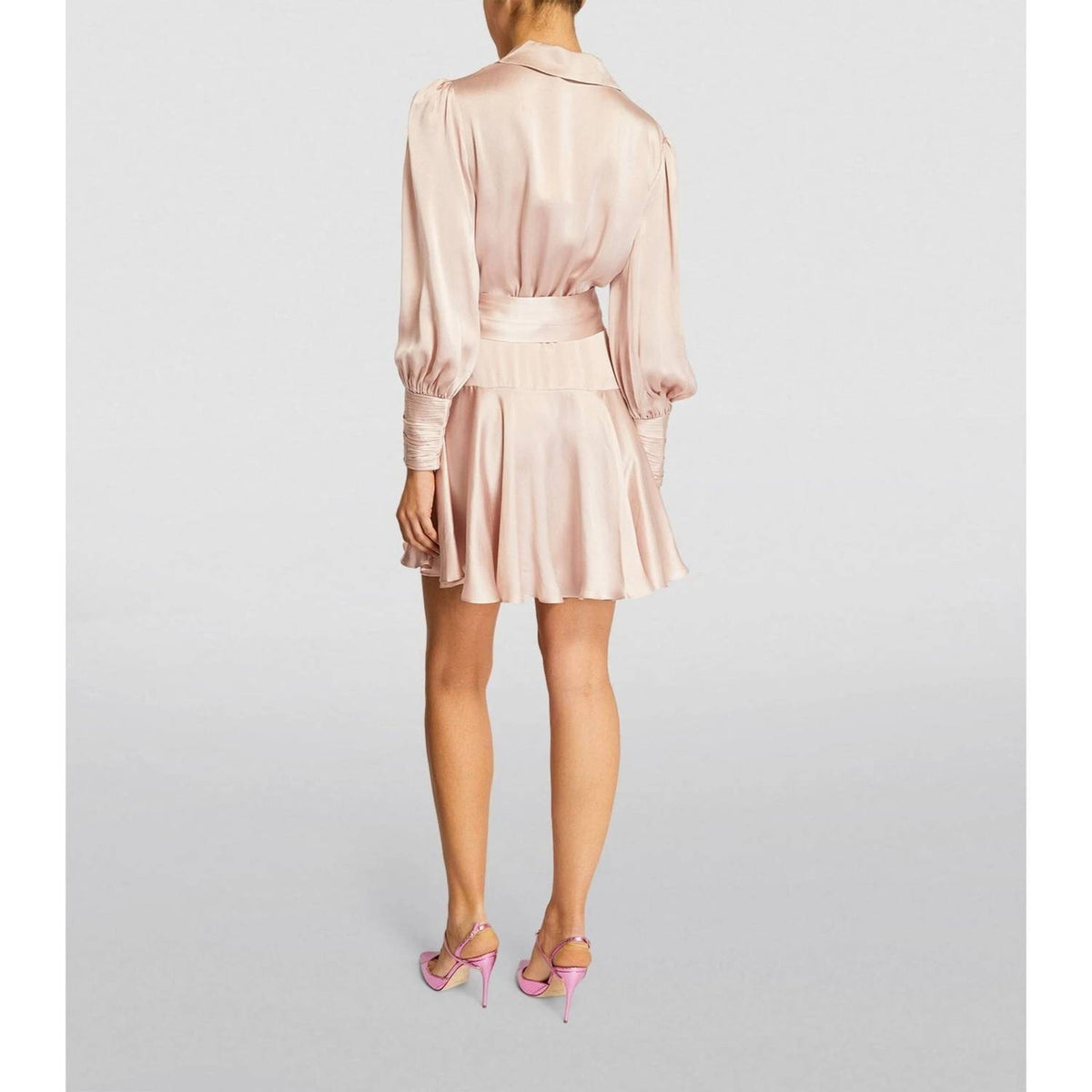 Zimmermann - Silk Wrap Mini Dress