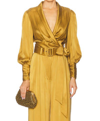Zimmermann - Silk Wrap Top