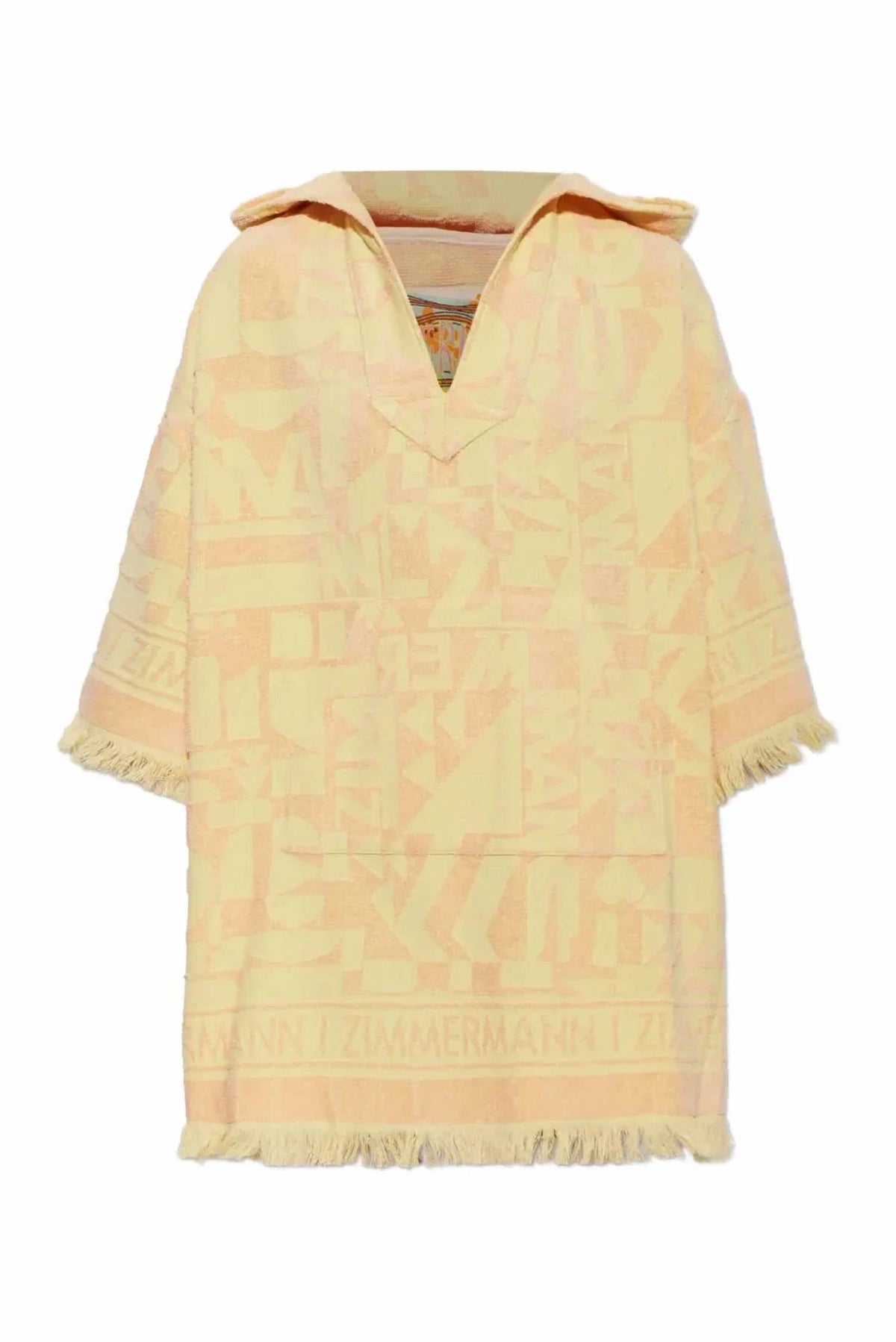Zimmermann - Solstice Hooded Towel Mini Dress