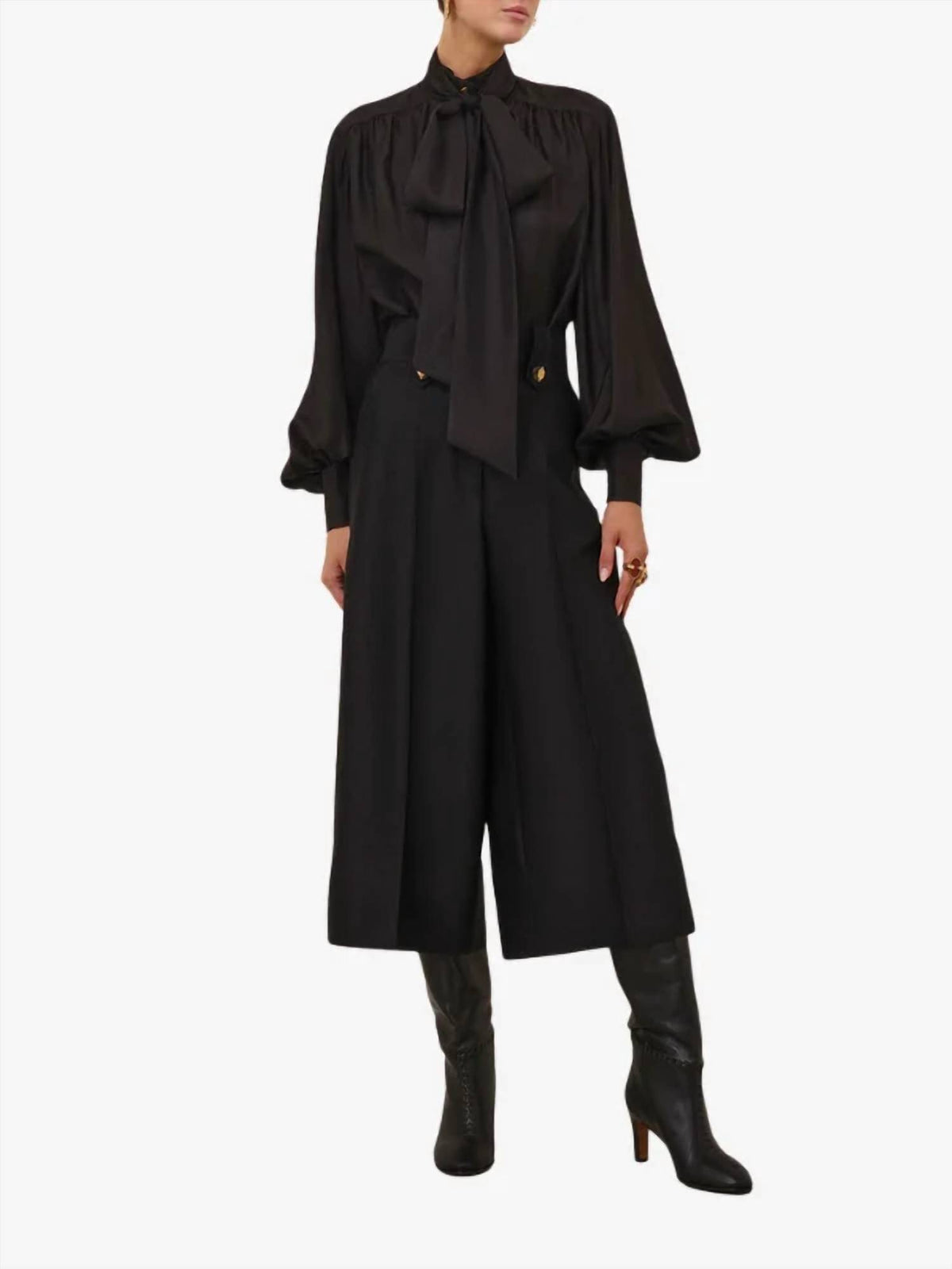 Zimmermann - Valiant High Rise Culottes Pant