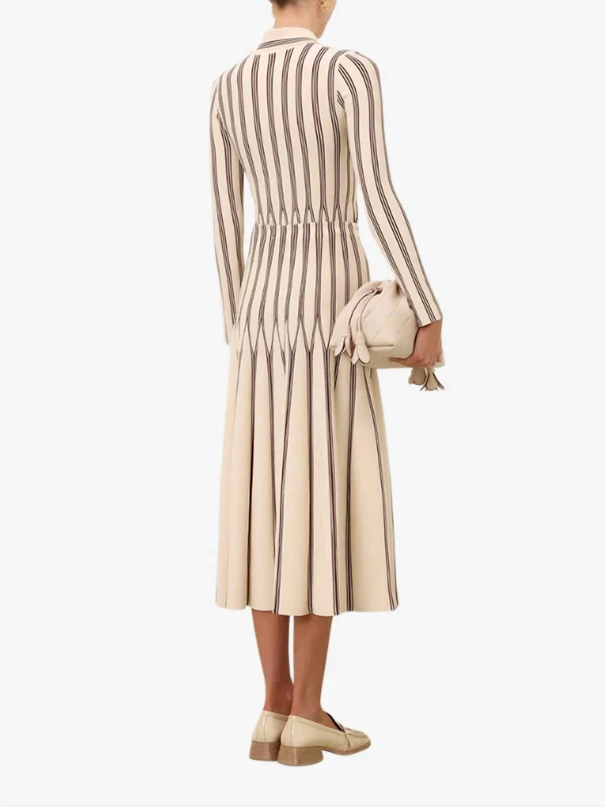 Zimmermann - Valiant Striped Midi Skirt