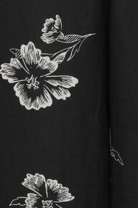 Zimmermann - Wide Leg Pant - black - clothing - floral