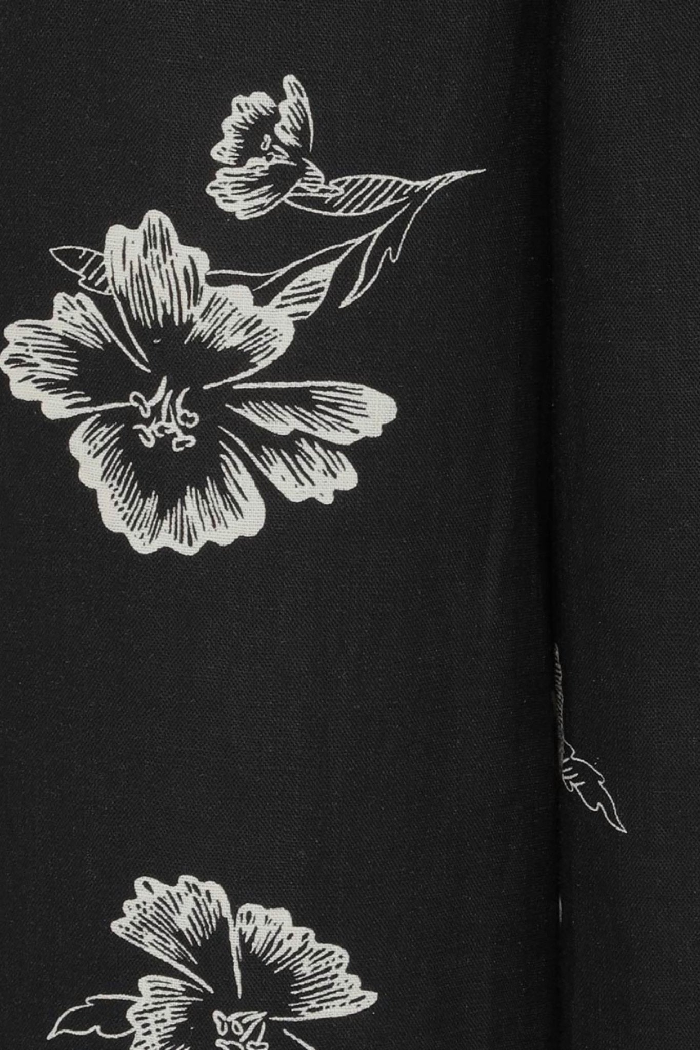 Zimmermann - Wide Leg Pant - black - clothing - floral