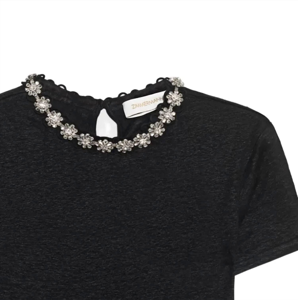 Zimmermann - Women's Crystal Embellished Tee