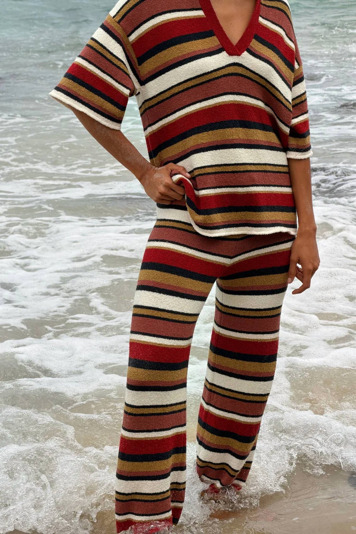 Zulu & Zephyr - Textured Knit Pant