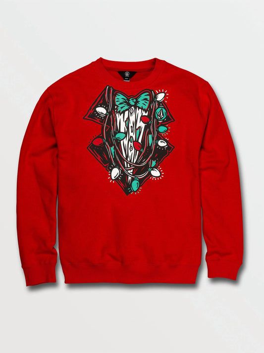 Volcom - Mens Christmas Crewneck Sweatshirt