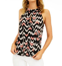 Veronica M - Halter Keyhole Tank