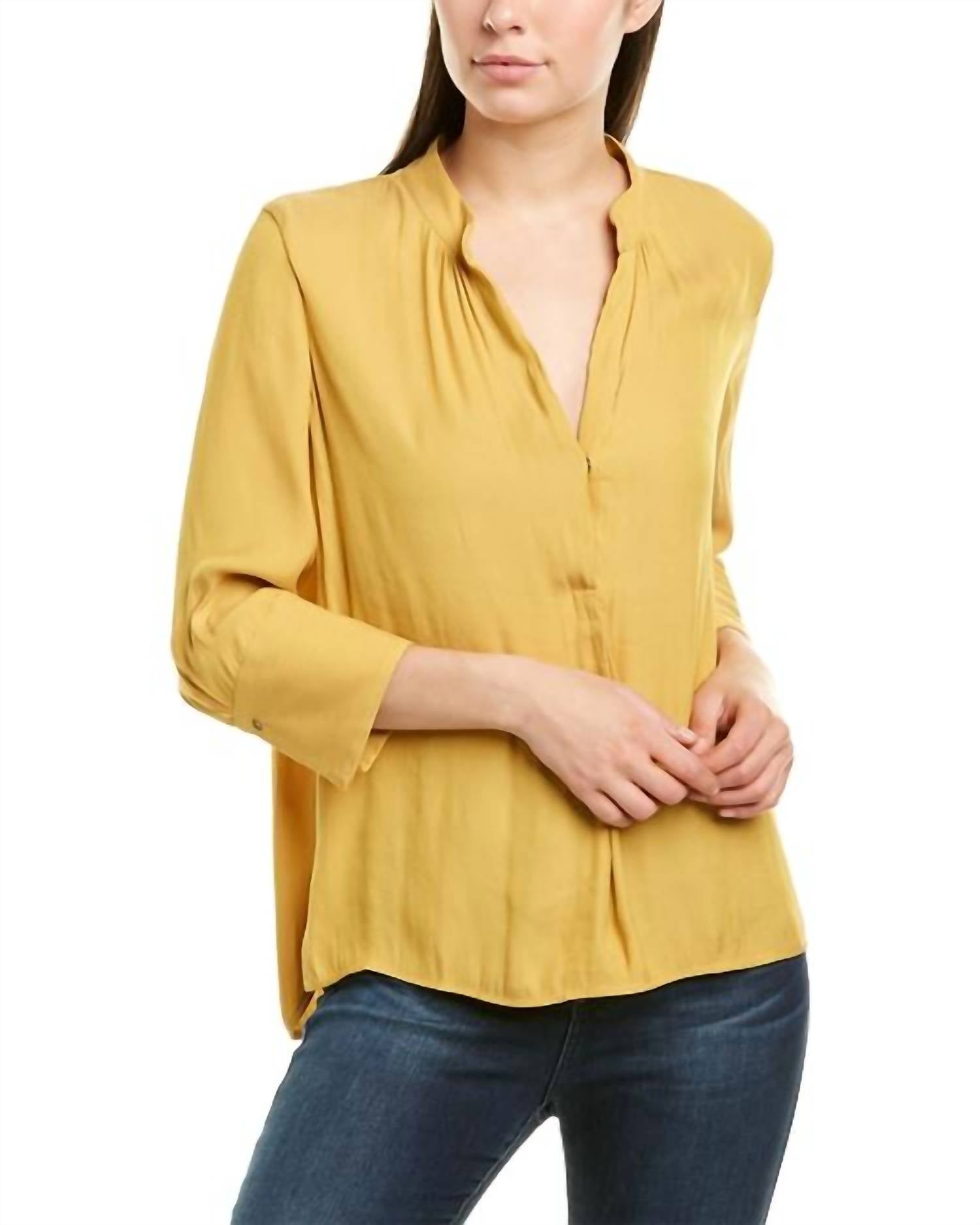 David Lerner - Taylor 3/4 Sleeve Bohemian Top