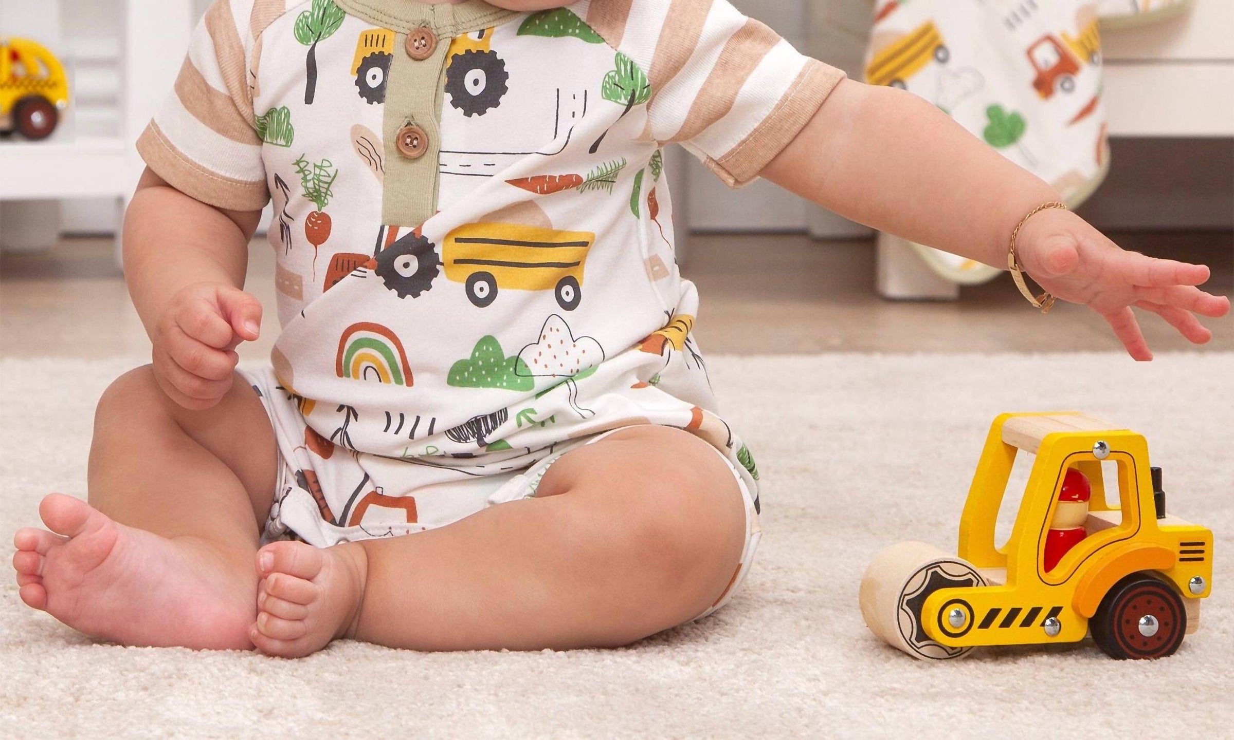 Tesa Babe - Baby Boys Farmers Romper