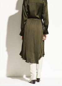 Vince - Crushed Drape Skirt