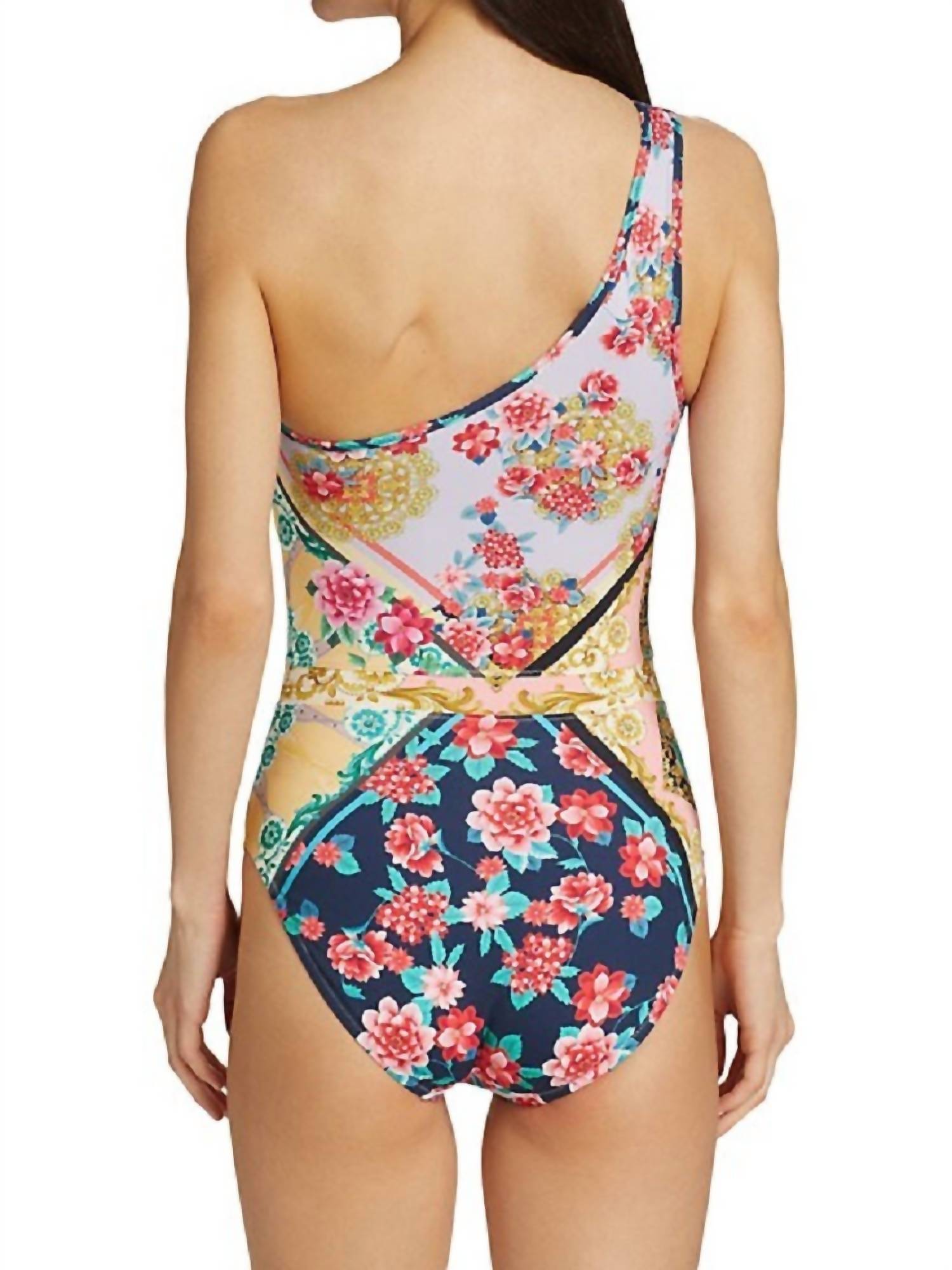 Johnny Was - Raina One-Shoulder One Piece Swimsuit
