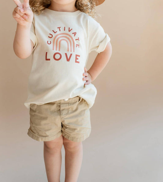 Polished Prints - Cultivate Love Kid’s Graphic T-Shirt