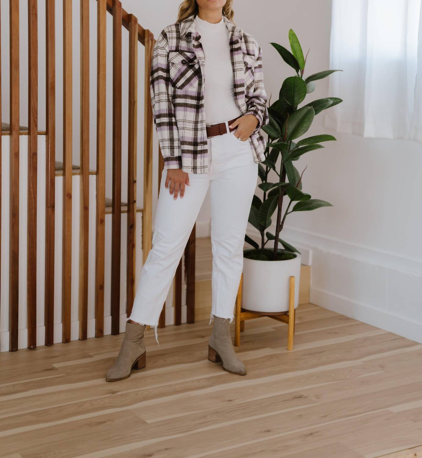 Love Tree - Must Have Plaid Shacket
