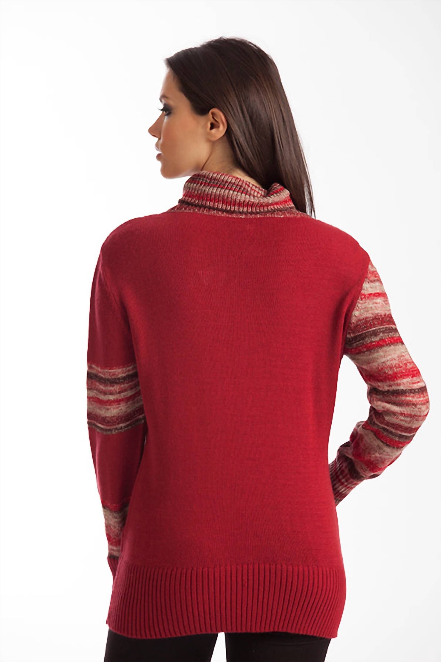 Katherine Braided Open Neck Sweater