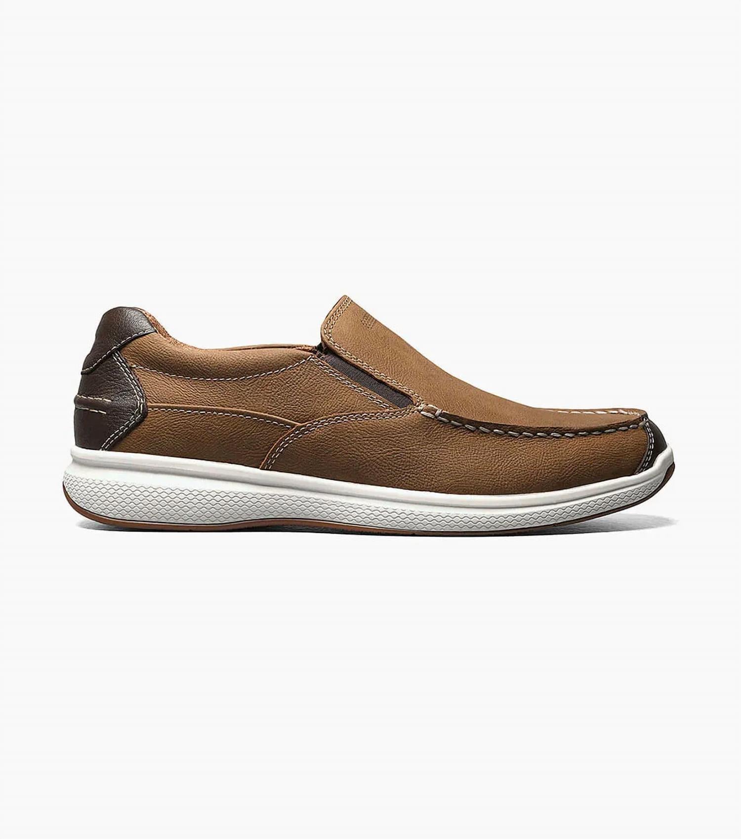 Florsheim - MEN'S GREAT LAKES MOC TOE SLIP ON - WIDE WIDTH