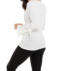 Leah Tie Long Sleeve Top