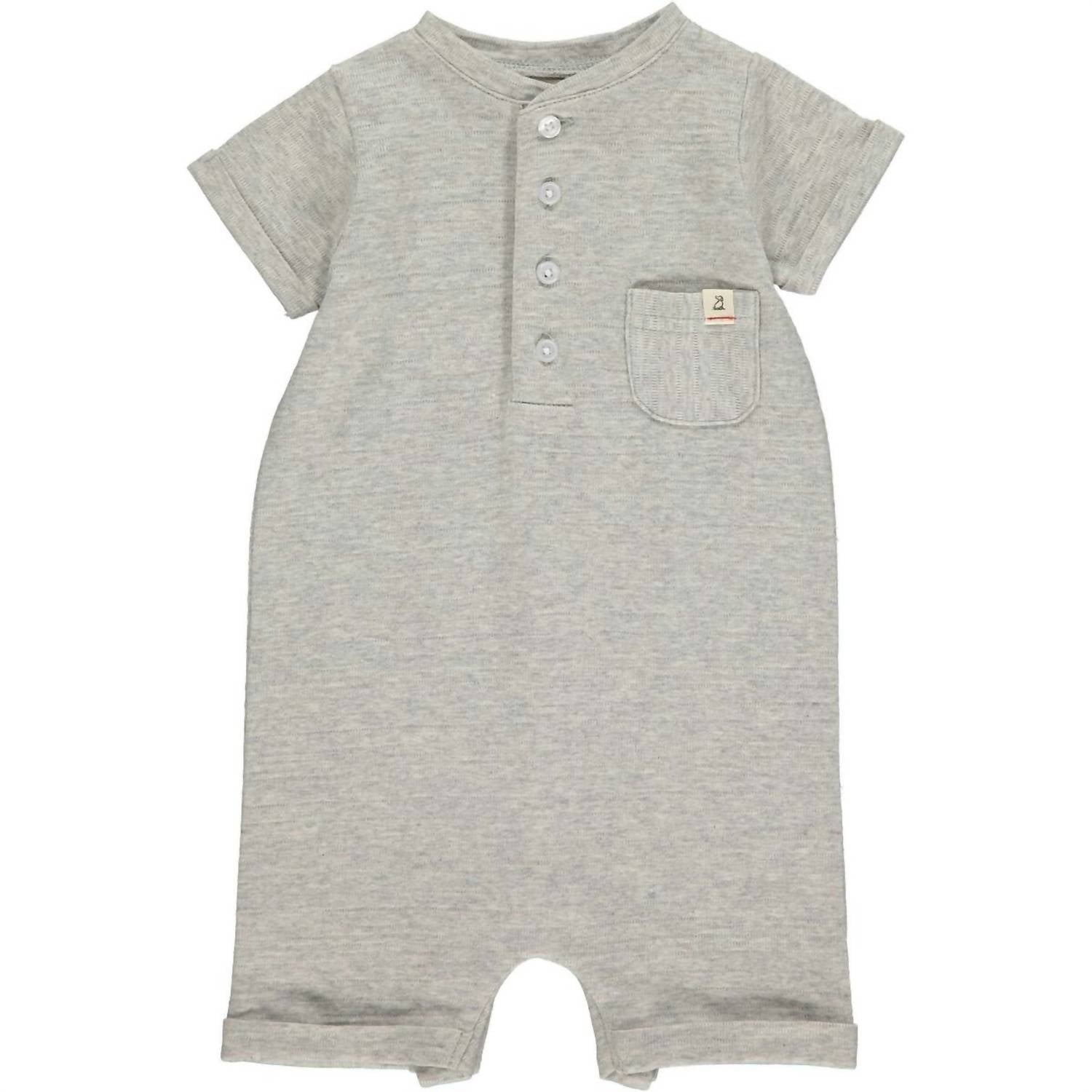 Me & Henry - Boy's Camborne Henley Romper