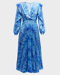 Derek Lam 10 Crosby - Chrishelle V-Neck Ruffle Dress