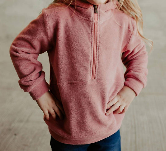 Girl's Youth Halfzip Sweatshirt