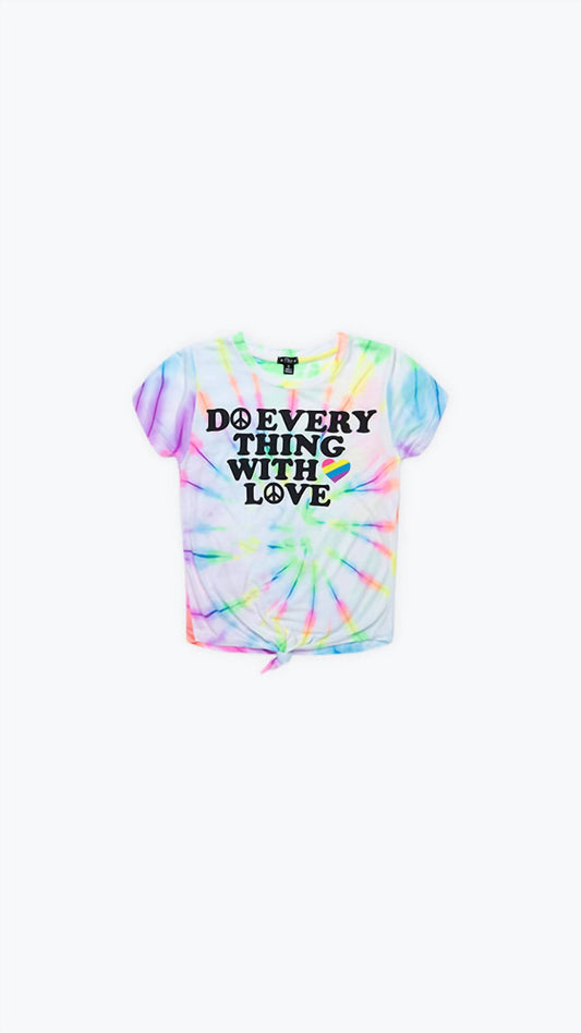 Girls - Do Everything with Love Tee